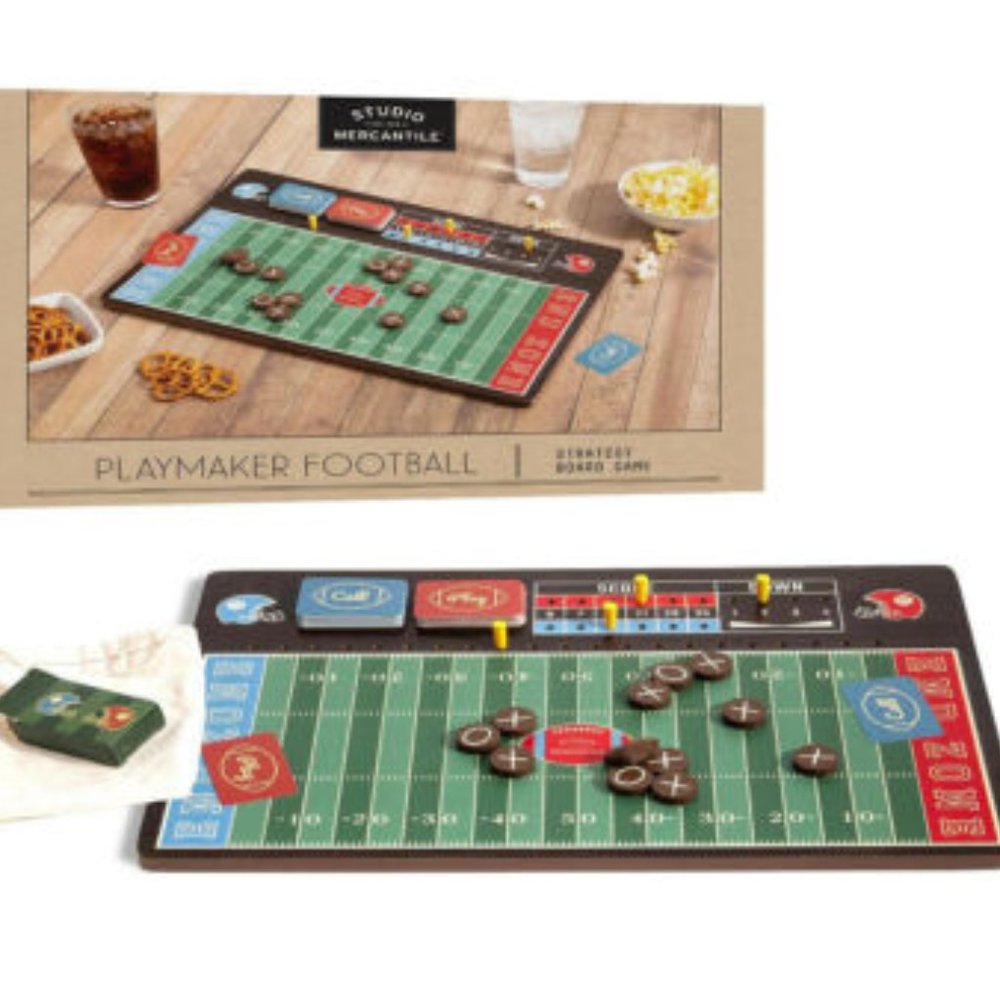 Studio Mercantile: Football Playmaker Strategy Board Game Set